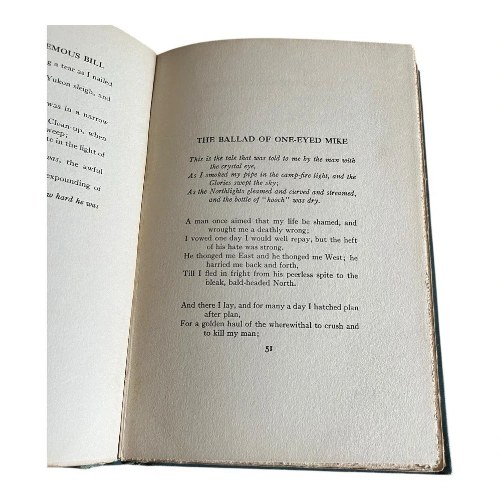 Ballads of a Cheechako by Robert Service 1907 Illustrated Yukon High North Gold
